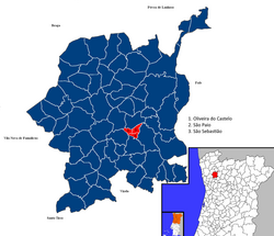 Oliveira, São Paio e São Sebastião map